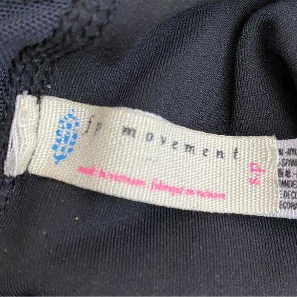 Free People Freestyle Sports Bra Size Small Black - Picture 8 of 10